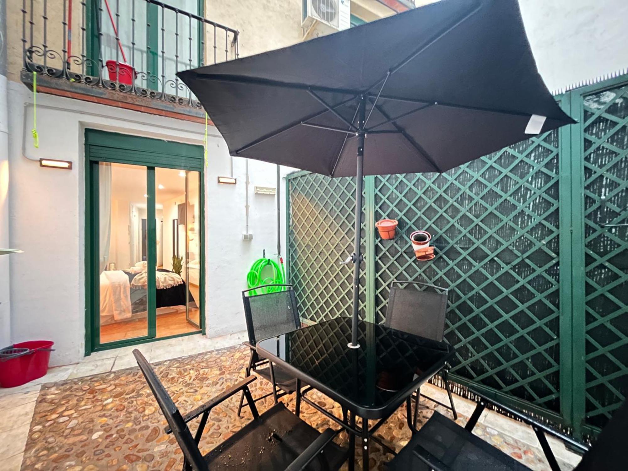 Terraza Santa Isabel Temporal Appartement Madrid
